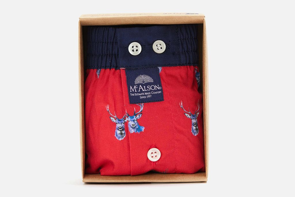 MC ALSON WILD STAG RED