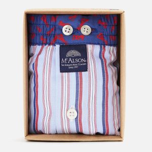 MC ALSON STRIPED BLUE  RED - Image 2